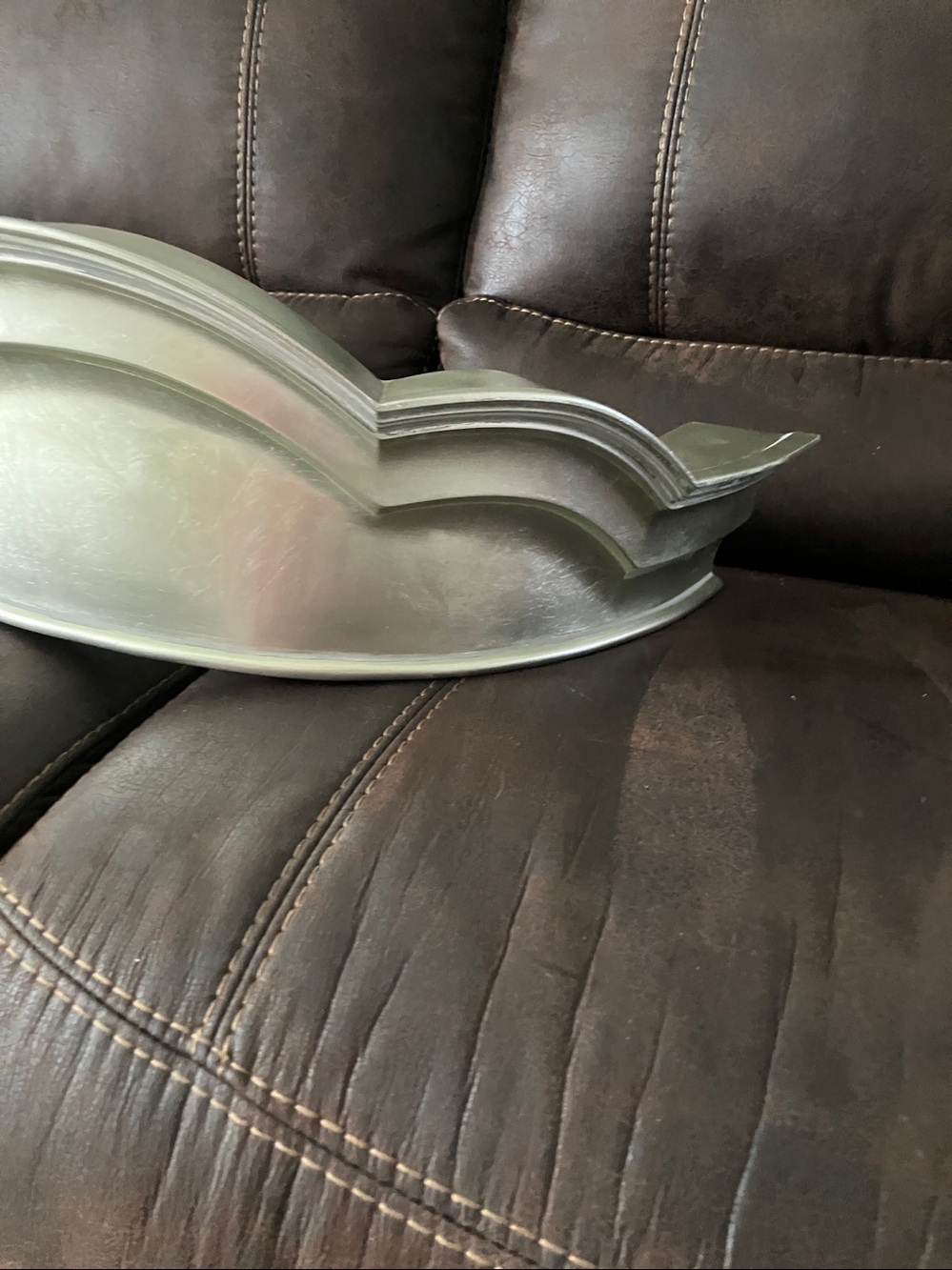 Pottery Barn Kids Monique Lhuillier Washed Gilded Metallic Cornice Gold - Picture 5 of 11